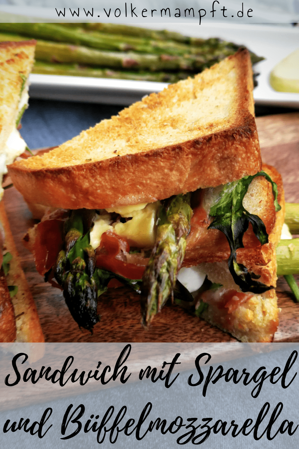 Pinterest-Sandwich mit gruenem Spargel und Bueffelmozzarella